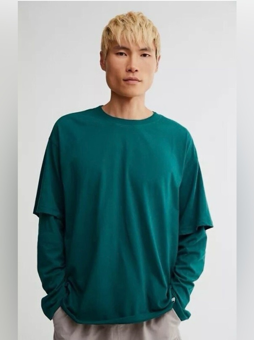 BNWT standard cloth double layered light weight shirt